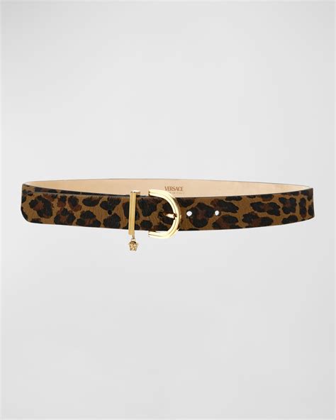 versace leopard belt|Versace belt clearance.